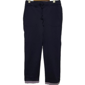 Democracy Navy Blue High Rise Ankle Pants Medium Cropped Trousers